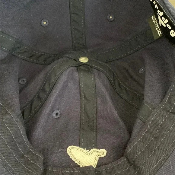 Birddogs Adult Free The Bird Baseball Hat One Size Adjustable Navy Cotton - Picture 8 of 13